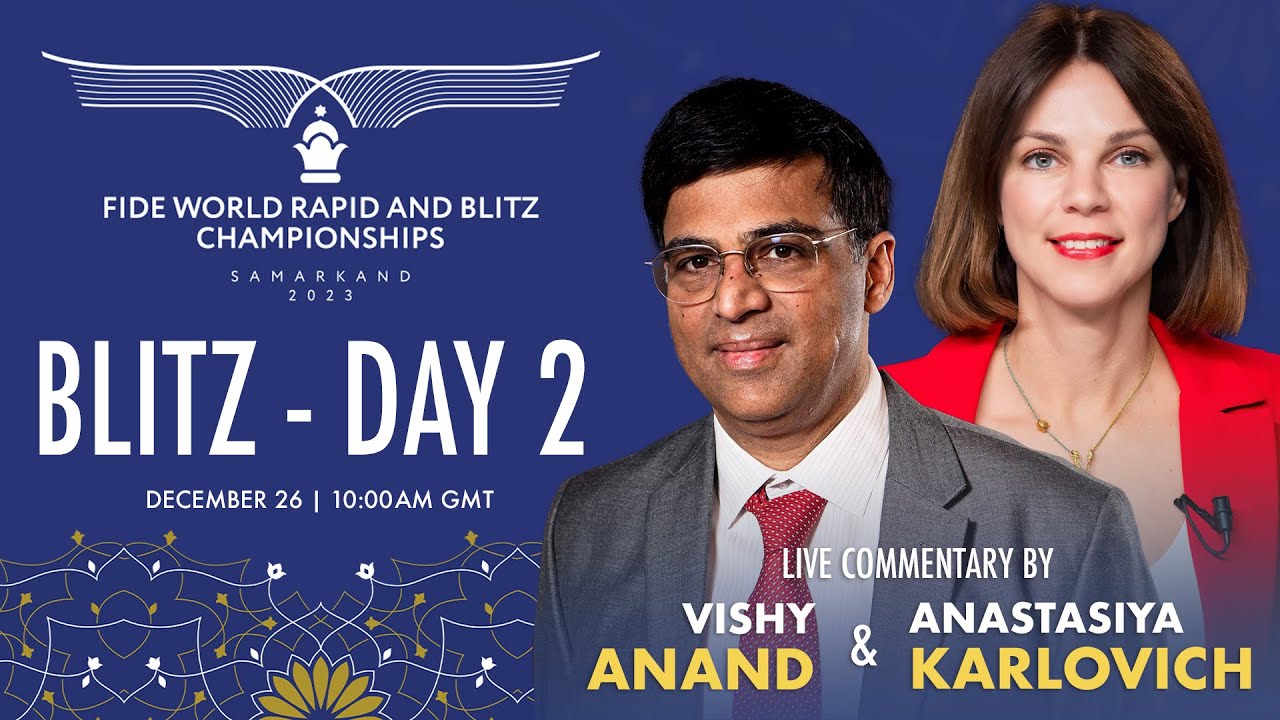 Blitz - Day 2 | FIDE World Rapid & Blitz 2023
