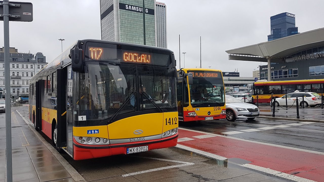 Solaris Urbino 12 III #1412 MZA Warszawa (linia 117)