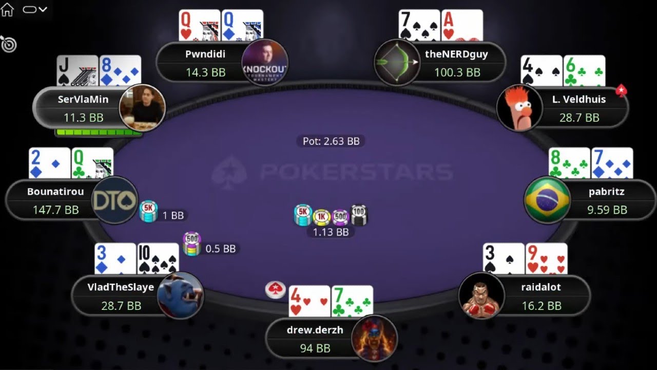 $5,200 Titans Event 24-03-2024 Lex Veldhuis | SerVlaMin | theNERDguy - Final Table Poker Replays