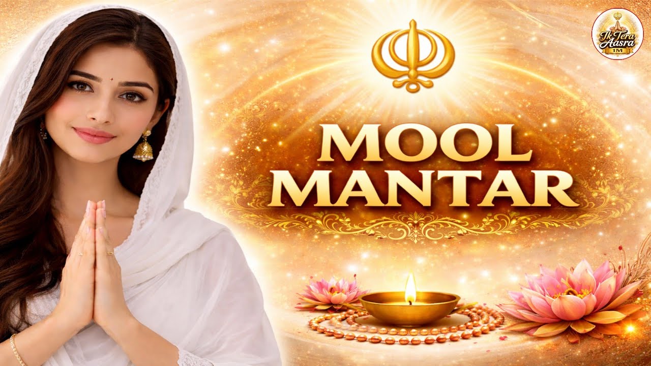 Mool Mantar Jaap |Peaceful Waheguru Simran |Remove Negative Energy & Stress | GurbaniMeditation