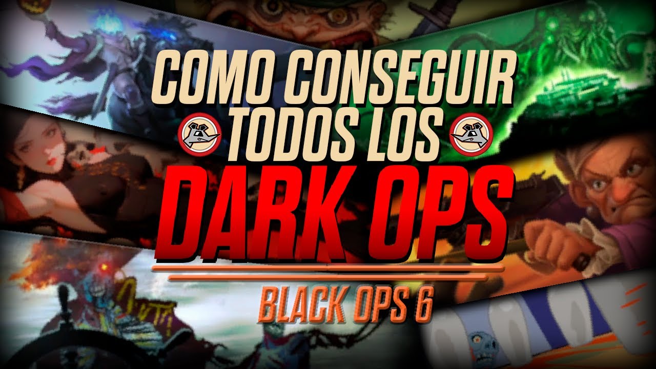 TRUCOS PARA CONSEGUIR TODOS LOS DARK OPS EN BLACK OPS 6 ZOMBIES