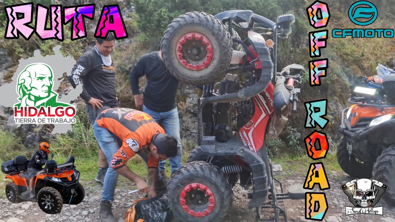 😎 Ruta Real Del Monte [ Hidalgo  🛵 // OFF ROAD/⛰️ 