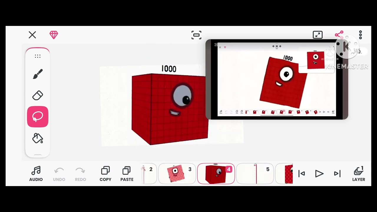 Numberblocks band 1-1M made by @LeoYT2026