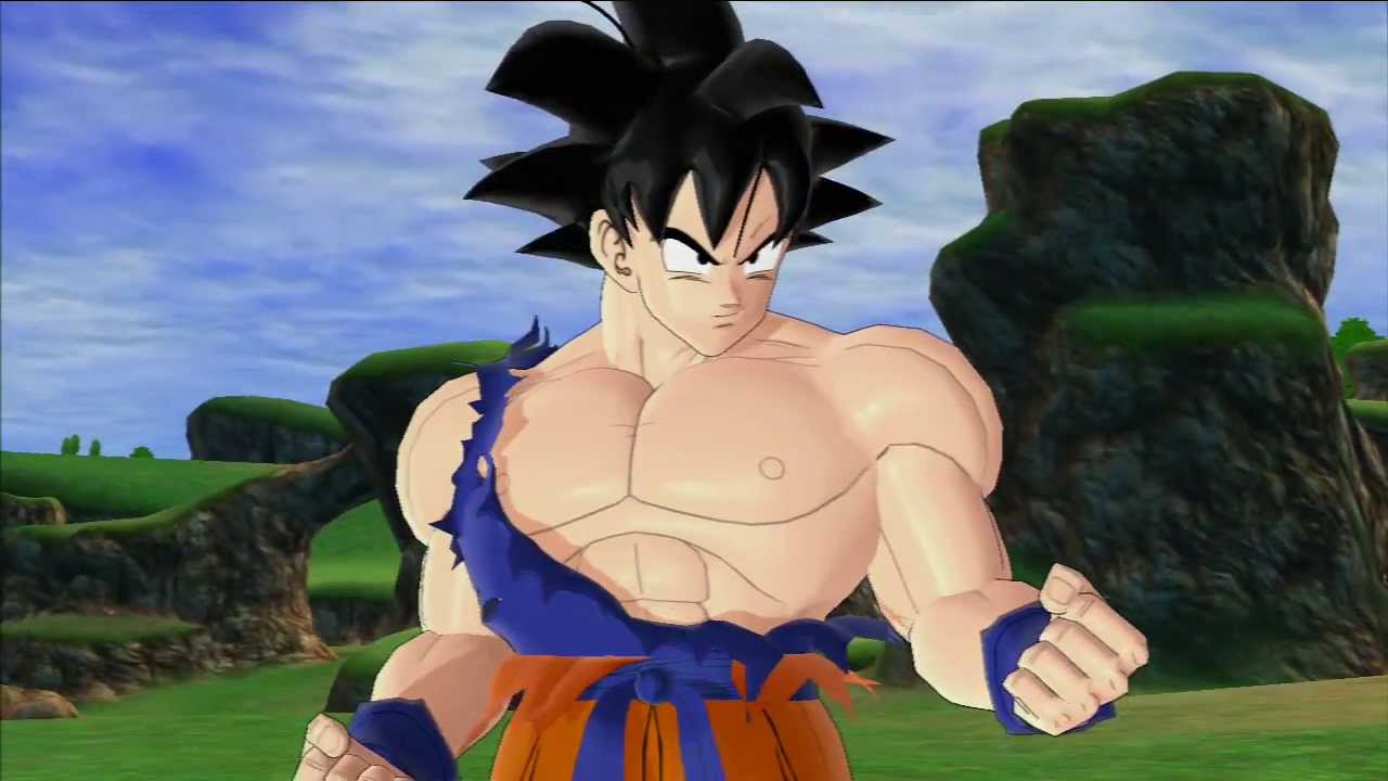 Dragon Ball Raging Blast 2 - Bardock vs Goku