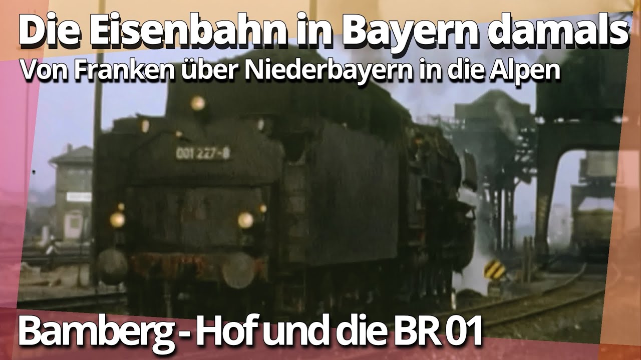 Die BR 01 zwischen Bamberg und Hof