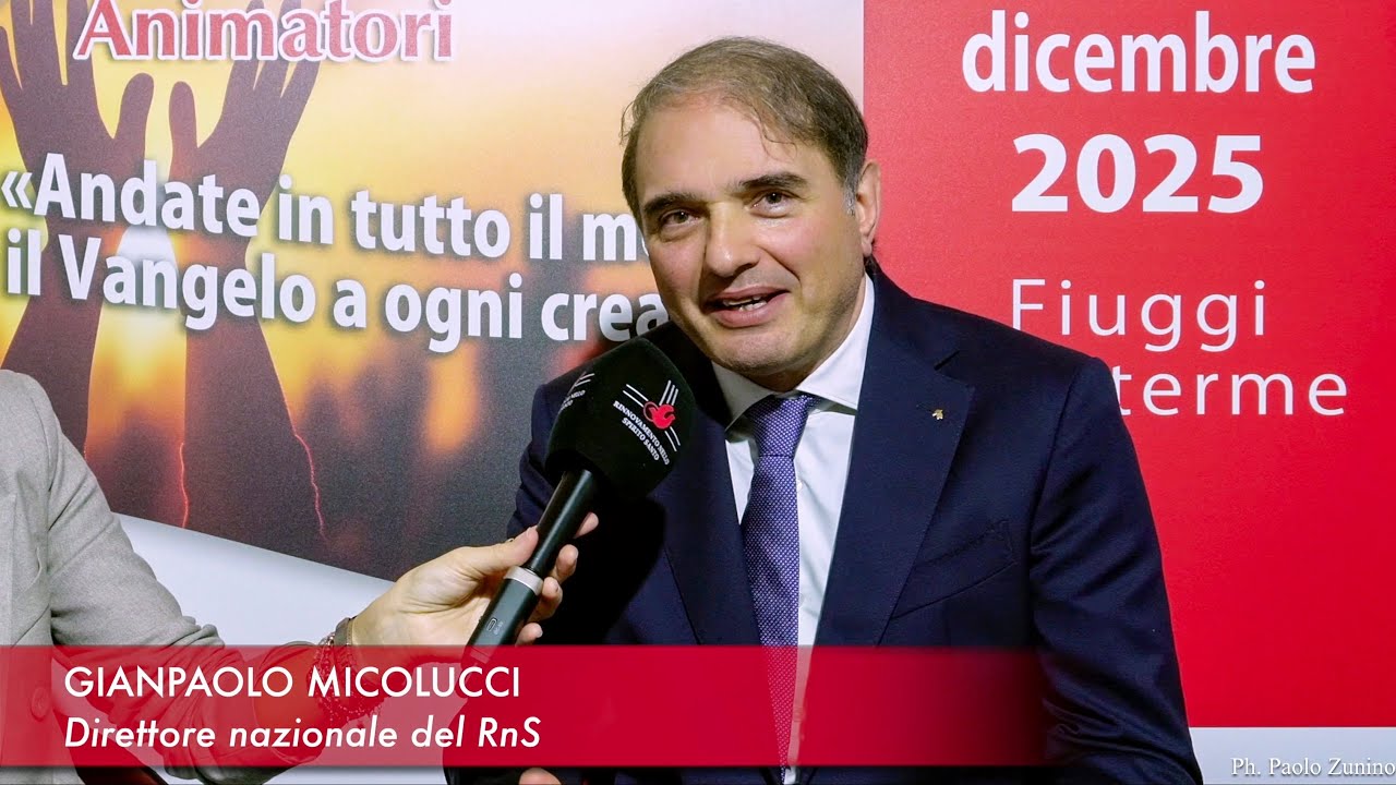 Intervista a GIANPAOLO MICOLUCCI in occasione della 49ª CONFERENZA NAZIONALE ANIMATORI DEL RNS