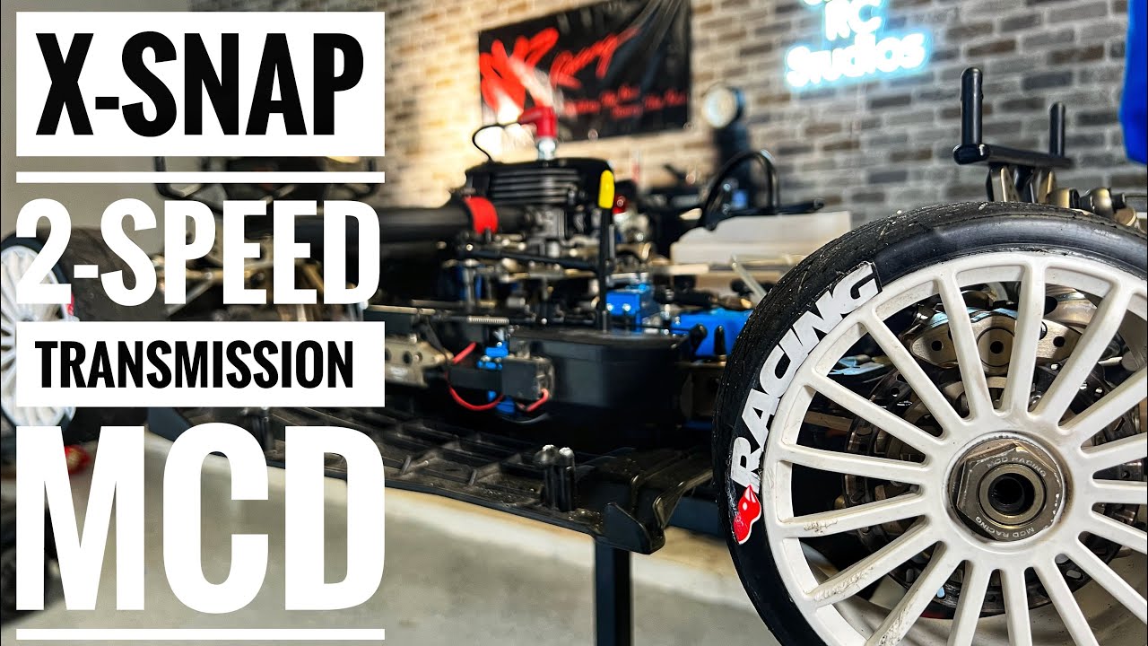 MCD Xs5 X-Snap 2-Speed Transmission - Adjustments - Smith RC Studios #mcd