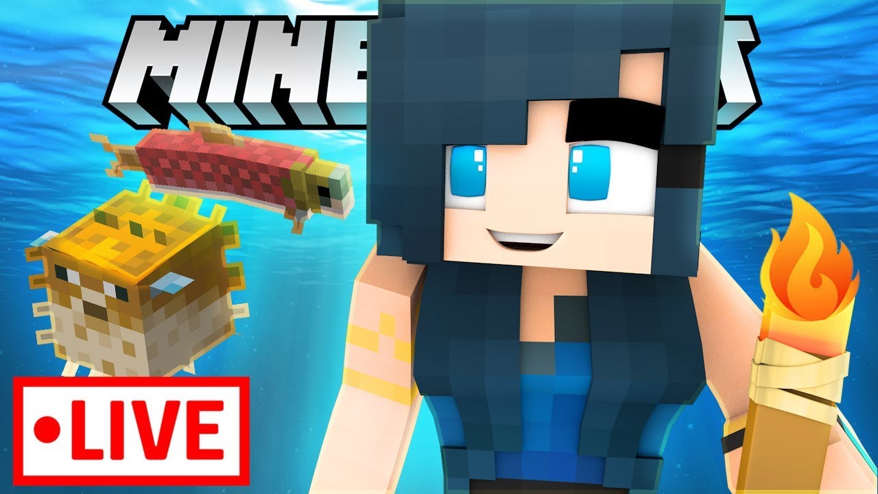THE NEW UPDATE? THE DEEP END! - Minecraft LIVE