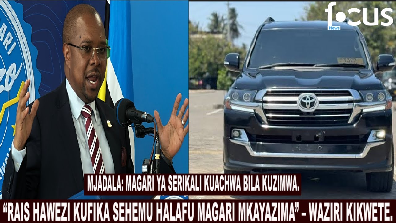 SAKATA LA MADEREVA WA SERIKALI KUACHA MAGARI YAKIUNGURUMA WAZIRI KIKWETE ATOA JIBU HILI.