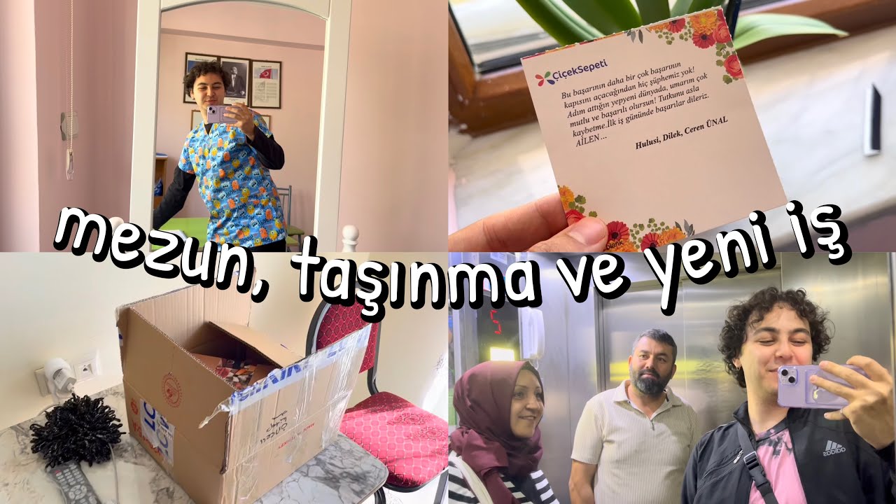 Dil ve Konuşma Terapisti Oldum ( mezun, taşınma ve yeni iş)