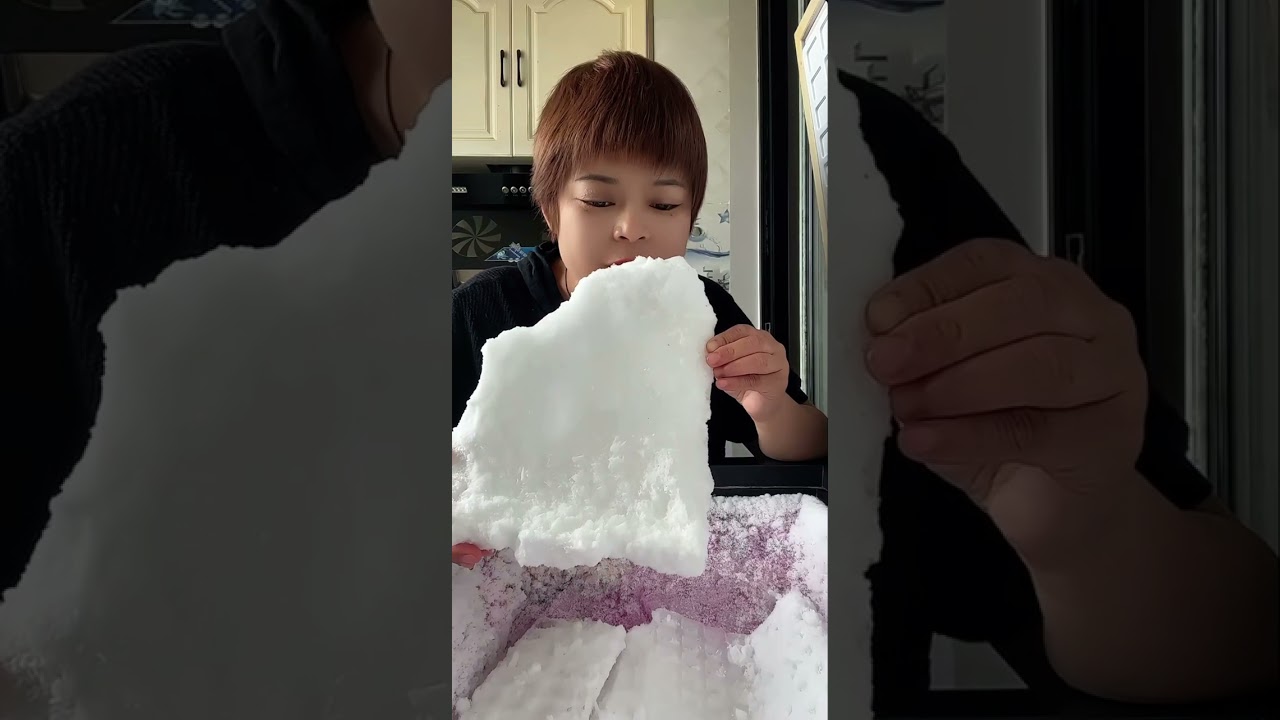 GIANT FROSTY SLAB EATING
