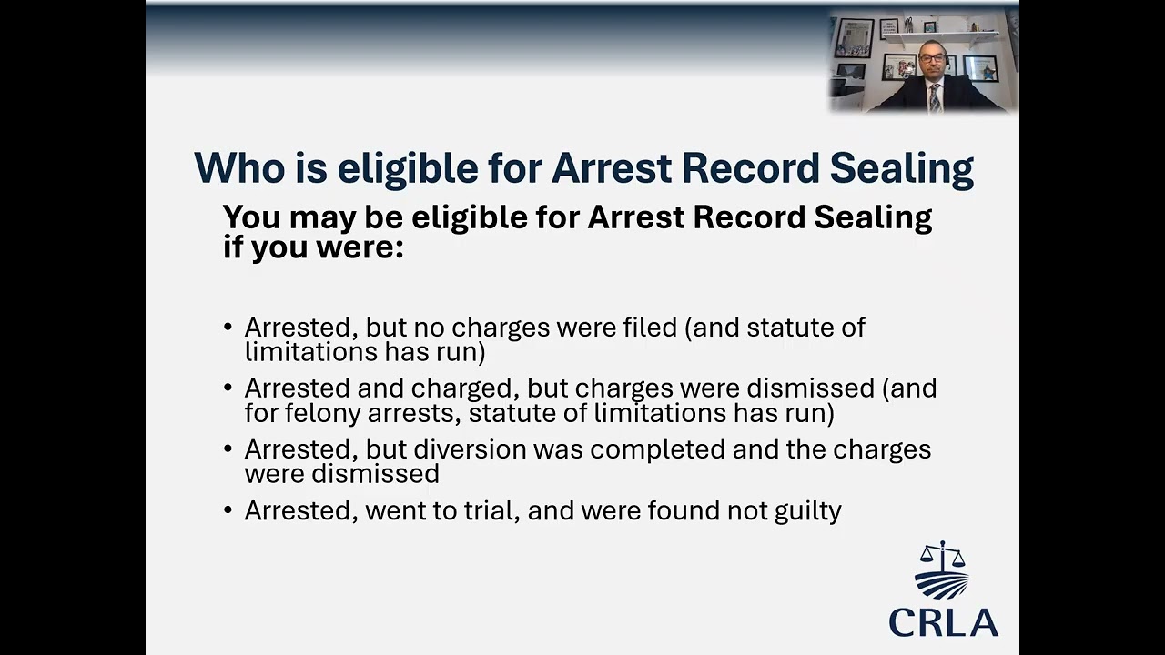 Know Your Rights: Post-Conviction Record Clearing in California