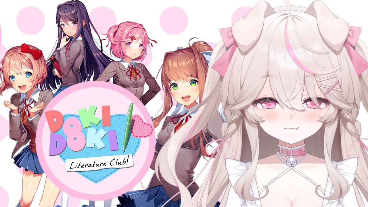 【ドキドキ文芸部プラス】#3 完全初見！可愛い子とイチャイチャしたい！【白凪ことの/新人Vtuber】