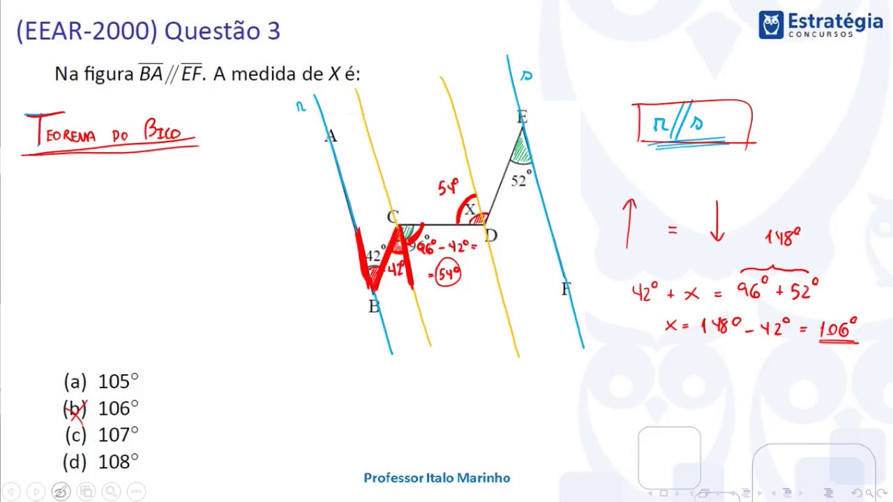 09   Fundamentos de geometria plana   Questões EEAr 01 ~ 08