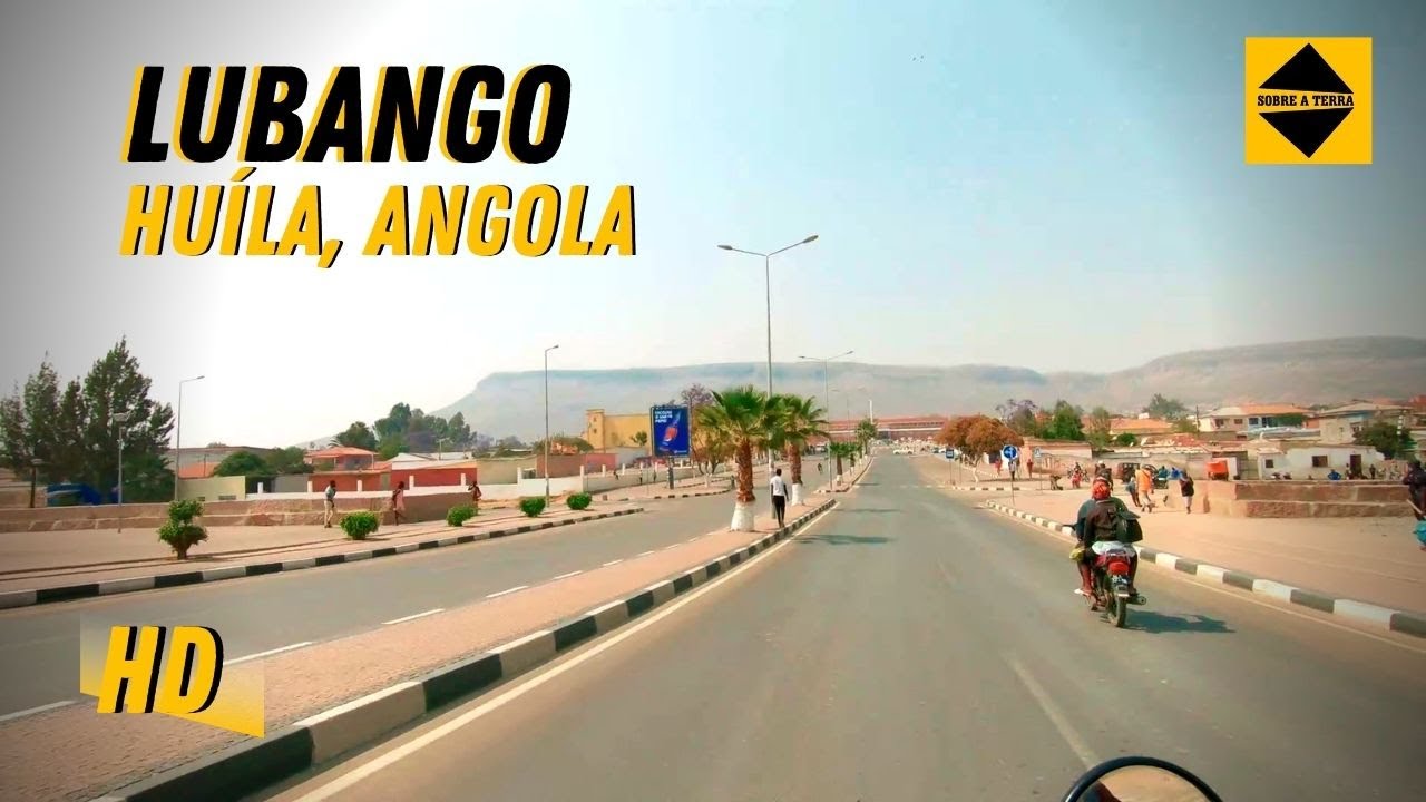 Can you spot the hidden danger on the road in Lubango?