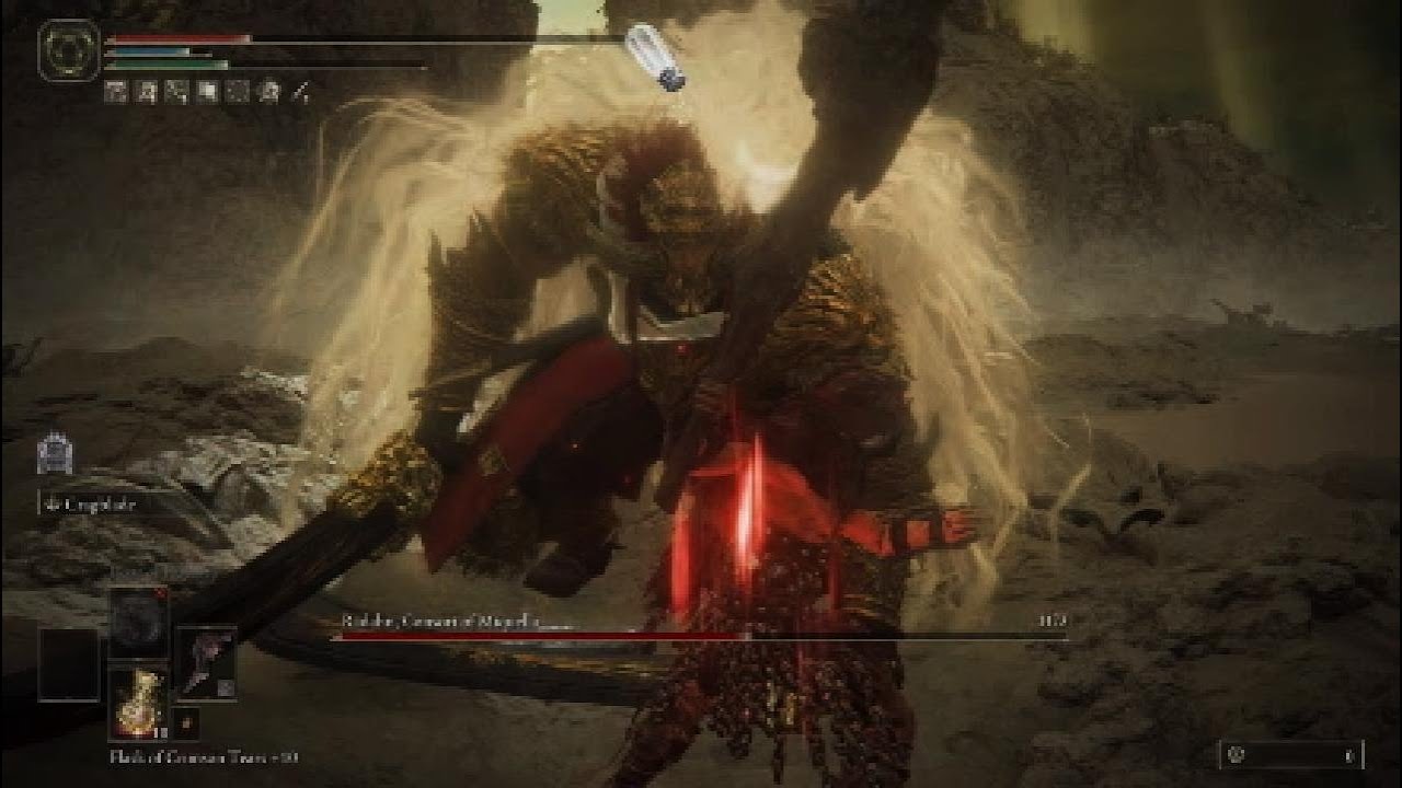 Killing Radahn with Chicken wing