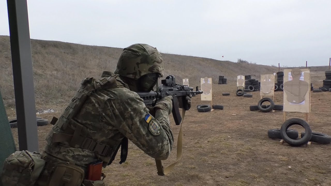 Вогнева підготовка курсантів Військової академії (м. Одеса)
