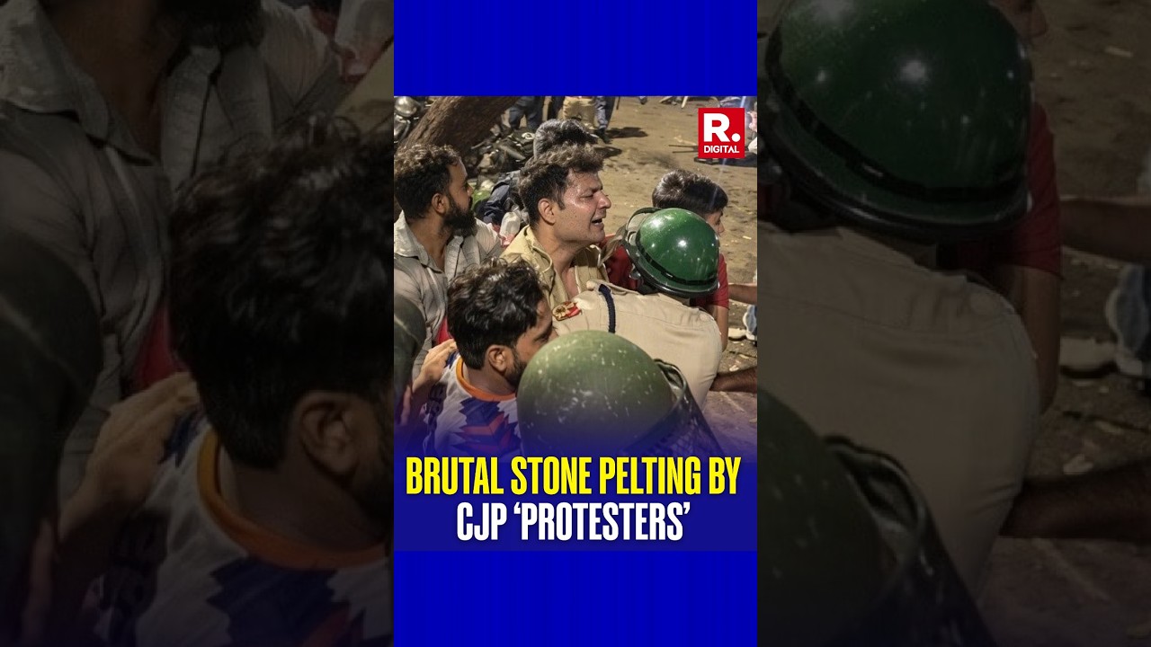Delhi ACP Vivek Bhagat Injured in Fresh CJP Protest Violence