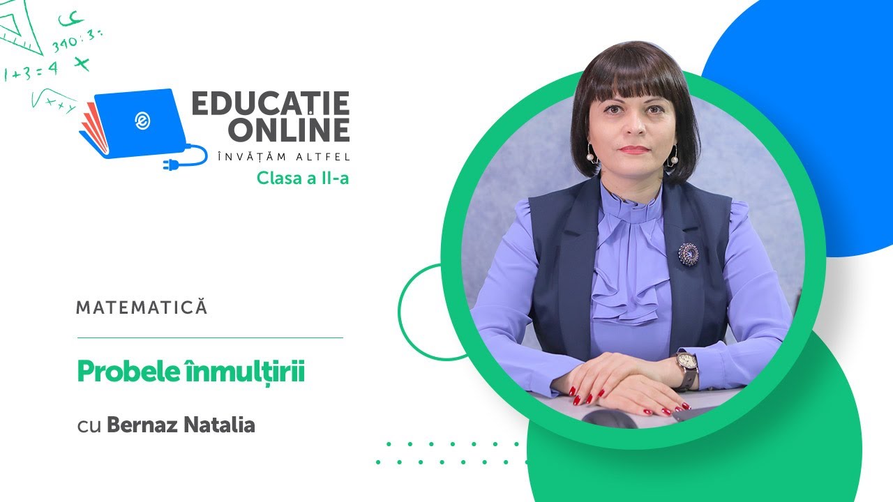 Matematică, clasa a II-a, Probele înmulțirii