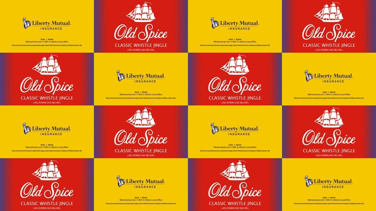 Liberty Mutual Insurance with Old Spice Classic Whistle Jingle  intro  1 MILLION times