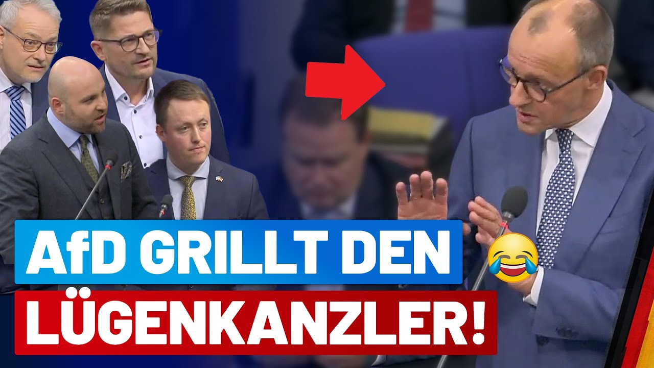 Wir konfrontieren Merz mit seinen gebrochenen Versprechen! - AfD-Fraktion im Deutschen Bundestag