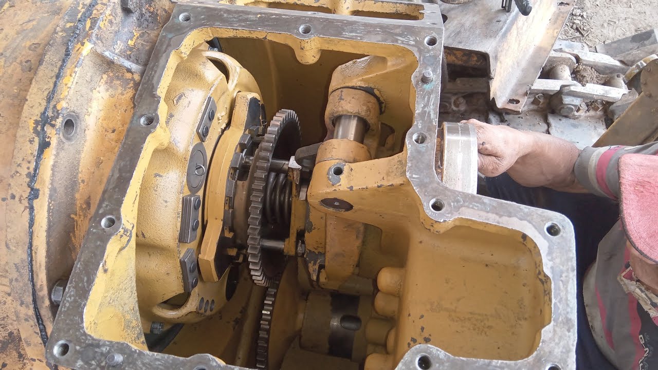 komatsu d50a montagem da embreagem