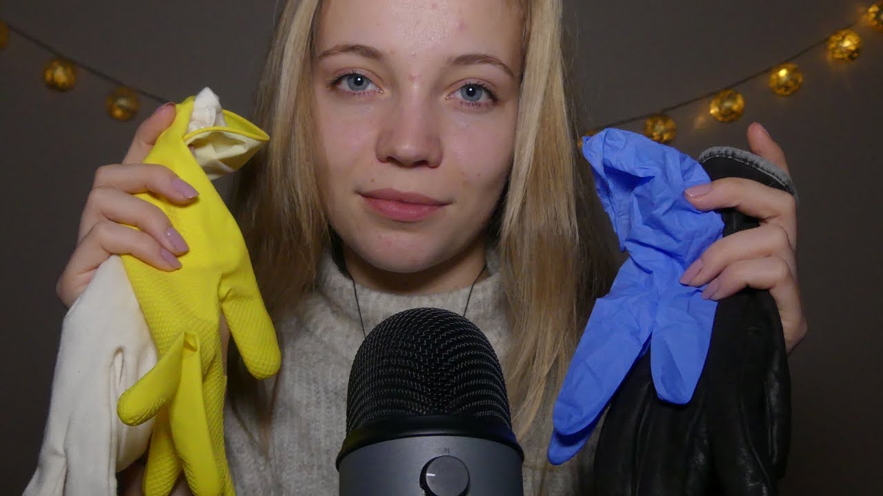 ASMR FRANCAIS 👉 SPECIAL GANTS 🧤 / SANS CHUCHOTEMENTS (bruits de gants, latex, cuir, tissu)