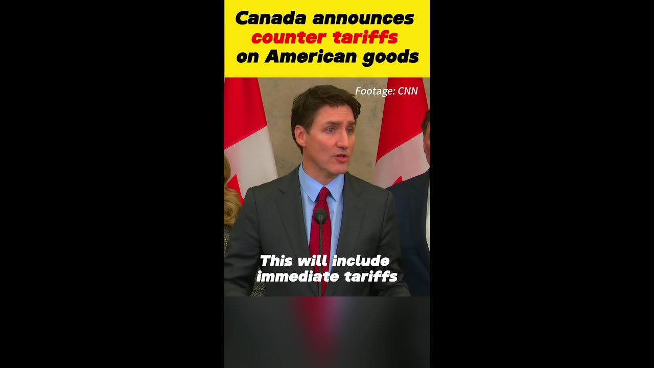 Canada announces counter tariffs on American goods