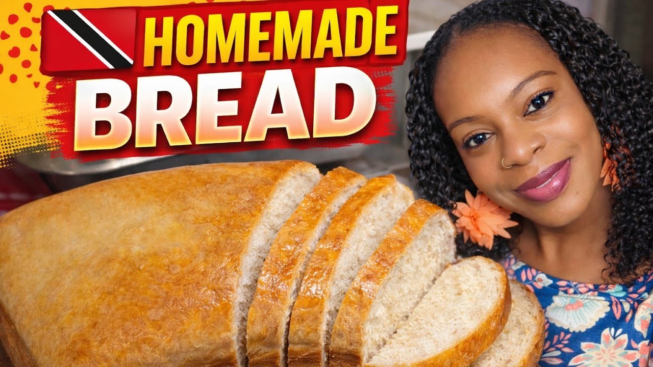 How to make Authentic Trini Homemade  Bread | Easy Recipe