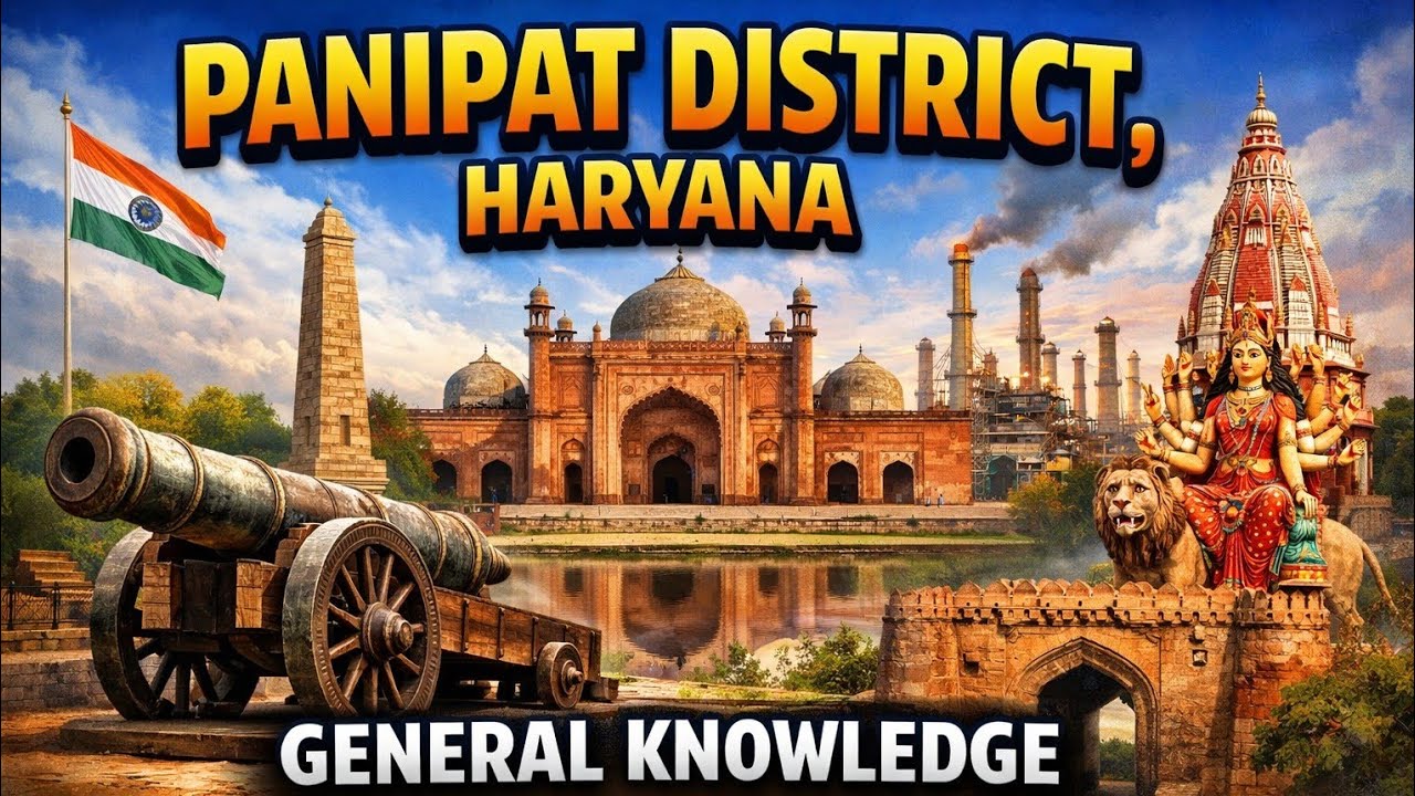 Panipat District for HSSC, CET & HTET|पानीपत जिला: एक क्लास में सब खत्म!