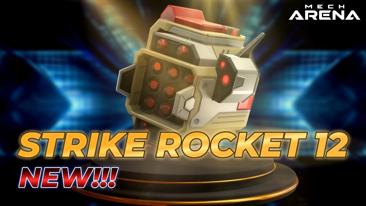 Mech Arena | Strike Rocket 12: The NEW Game-Changing Weapon in Mech Arena?