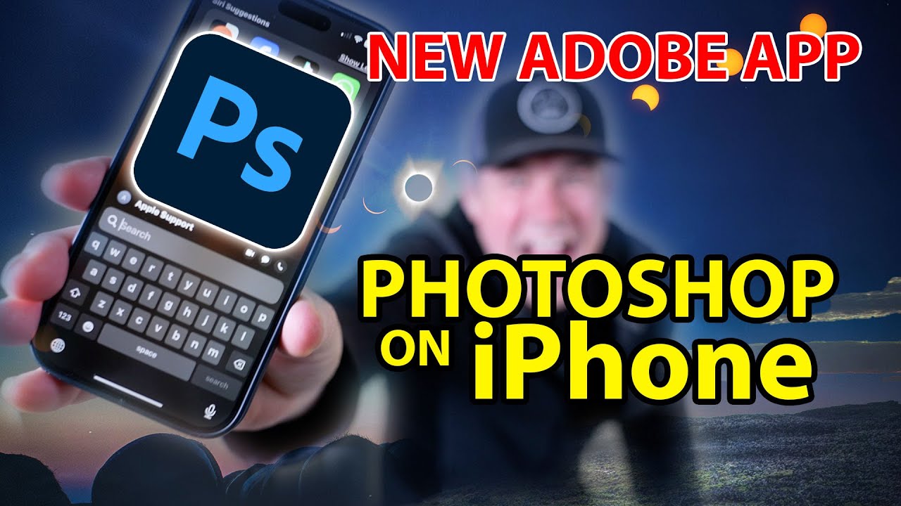 How to use PHOTOSHOP on iPhone - Tutorial