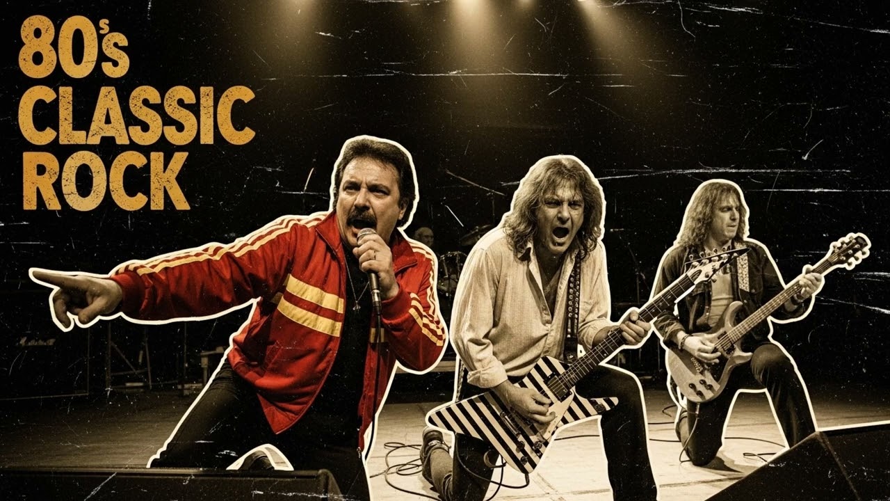 80s Arena Rock Anthems 🔥 2 Hour Classic Rock Playlist