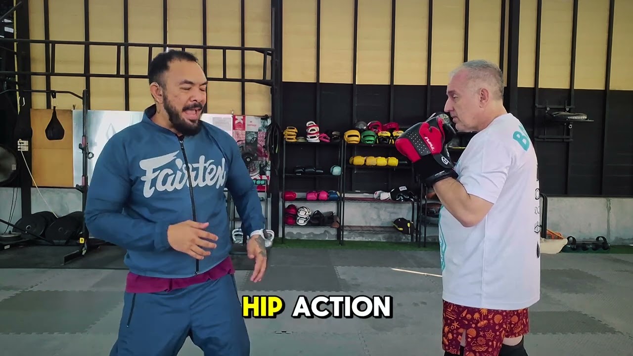 Do NOT, I repeat,  DO NOT turn your hips when you JAB, do this technique instead!