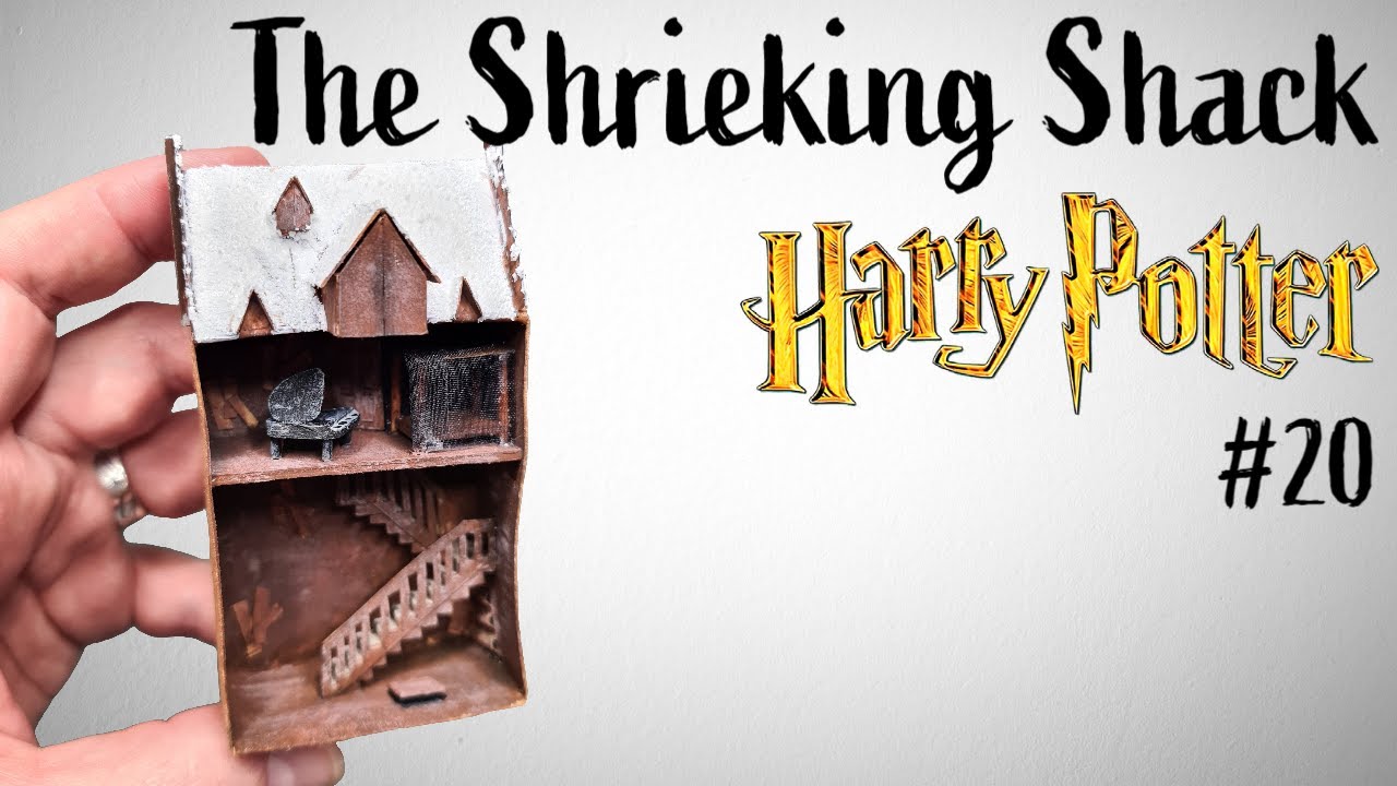 The Shrieking Shack | a Harry Potter Matchbox Diorama | Harry Potter miniature
