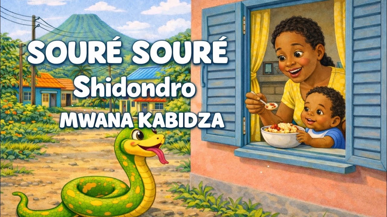 Souré Souré / Shidondro / Mwana Kabidza - Paroles Karaoké (Comptine de Mayotte)