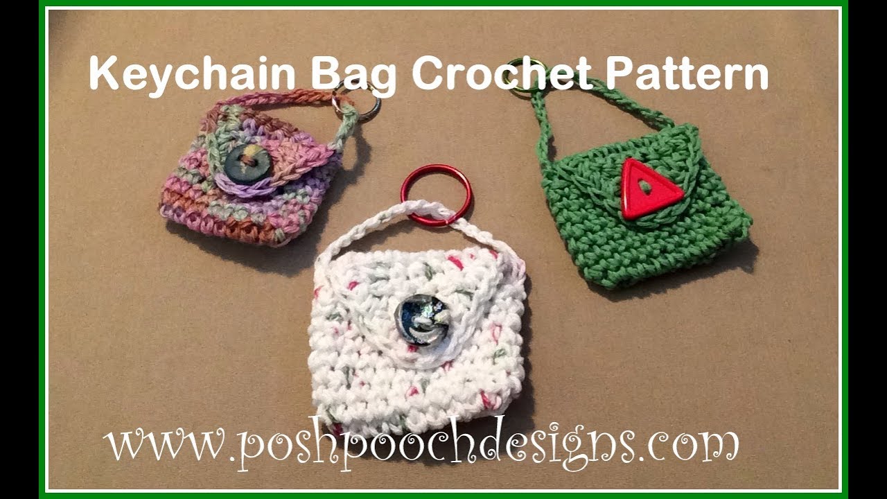 Keychain Bag Crochet Pattern