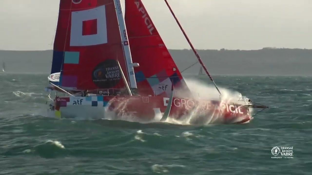 🚦 The start of the IMOCA fleet | Transat Jacques Vabre Normandie Le Havre