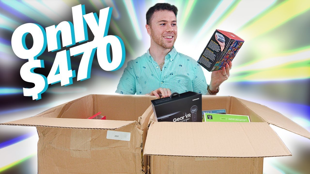I Paid $470 for $2,200 Worth of MYSTERY TECH! Amazon Returns Unboxing!