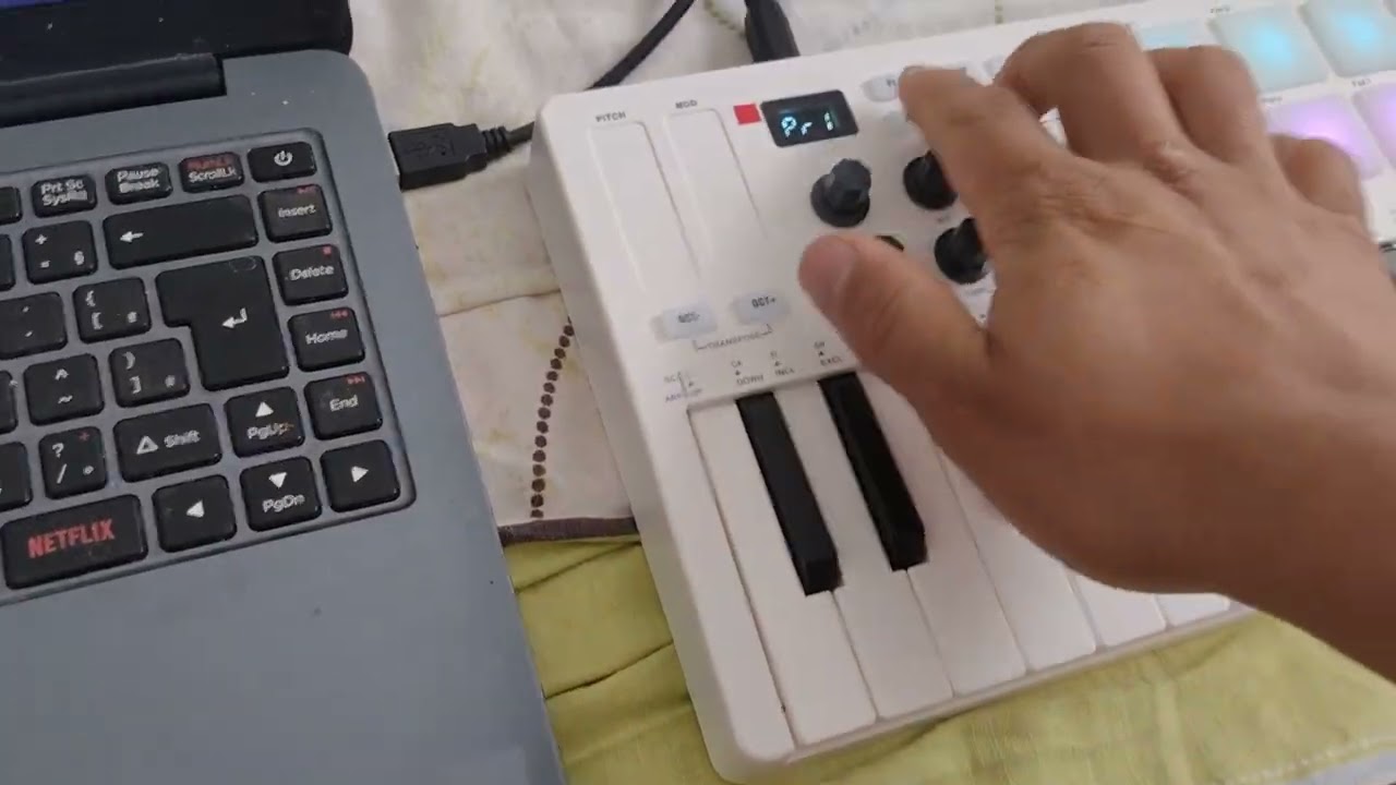 Como configurar a controladora Midi Mvave Skm25 no reaper
