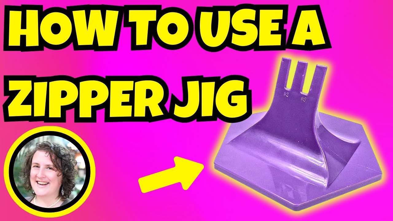 How to use a zipper jig | Easy Sewing Projects for Beginners with Faodail Creation