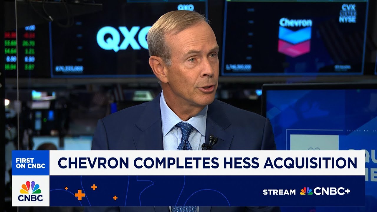 We’re Built for Long-Term Growth: Chevron CEO Mike Wirth Discusses Hess Acquisition on CNBC