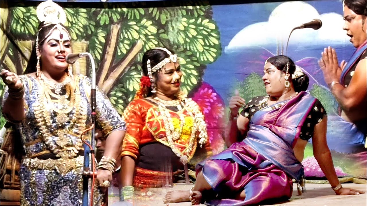 வள்ளி திருமணம் நந்தவன  சீன்