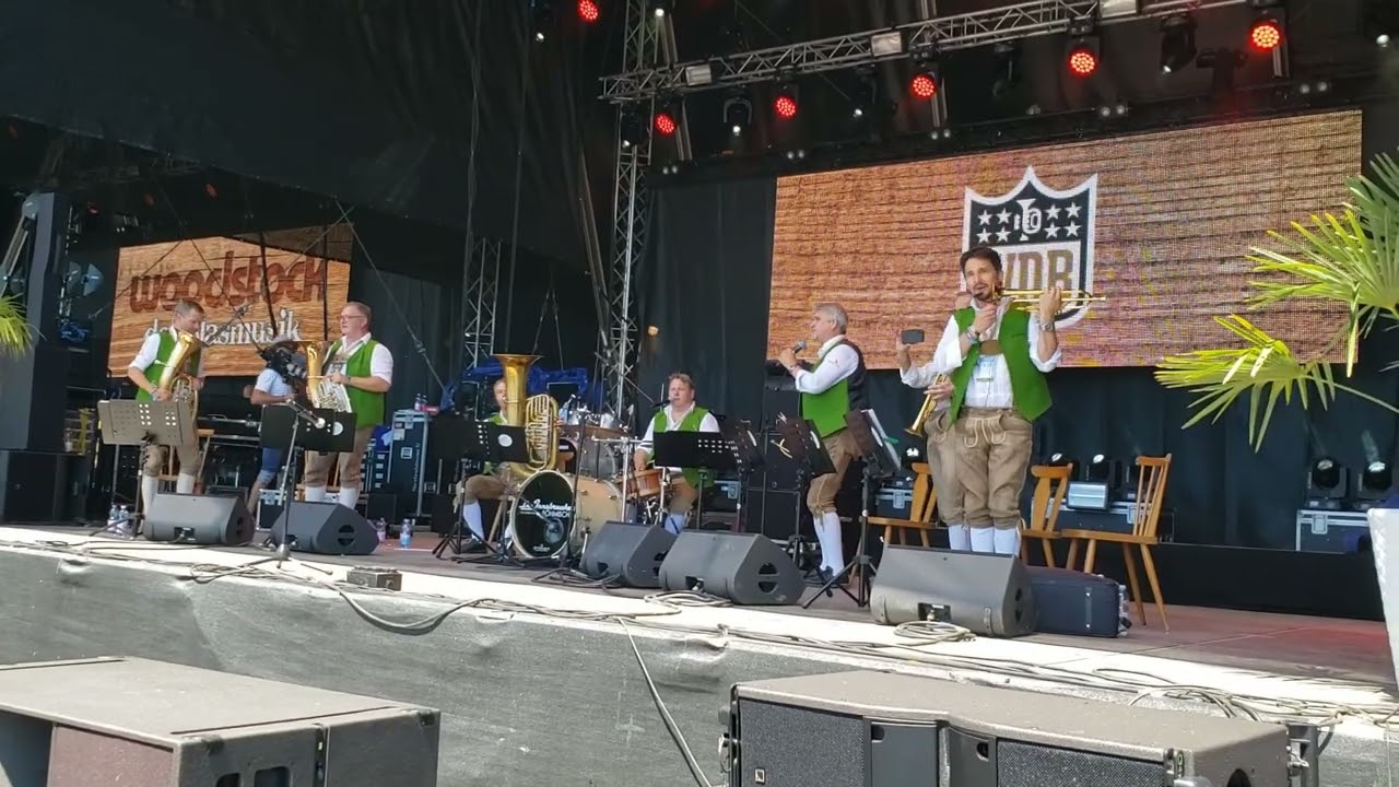 Dem Land Tirol die Treue (mit Text) - Woodstock der Blasmusik 2022 Die Innsbrucker Böhmische