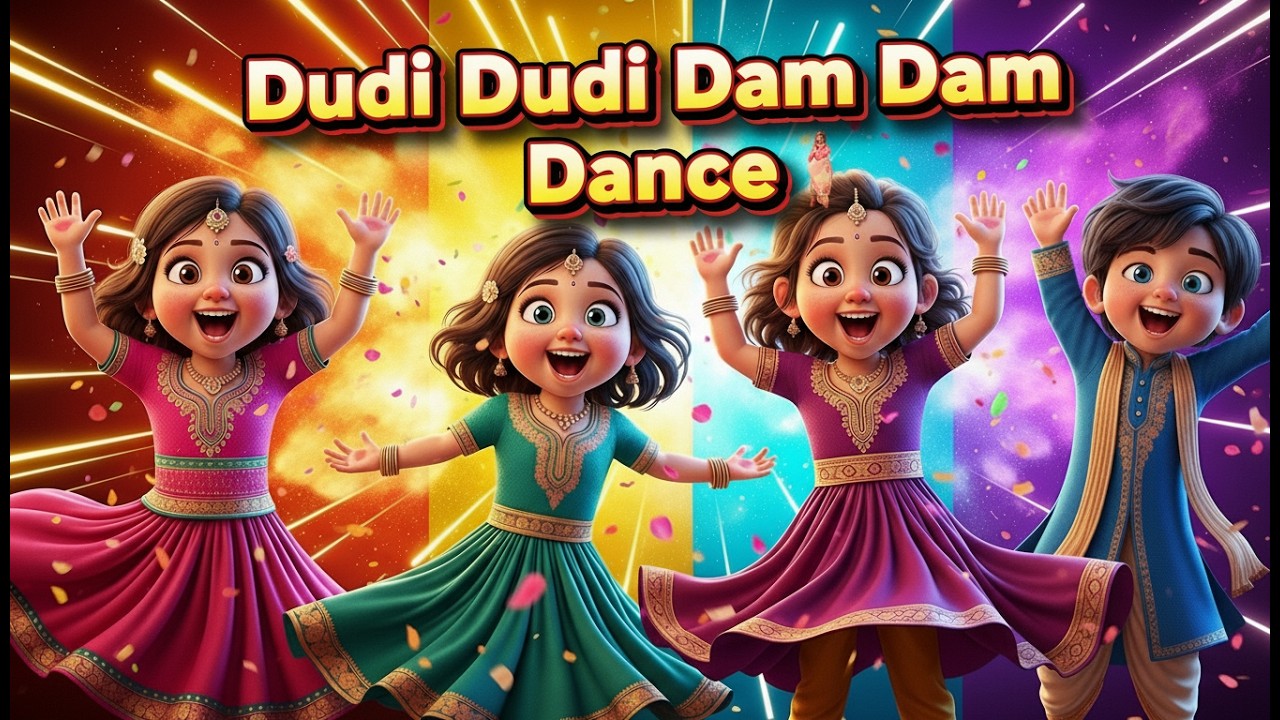 DUDi Dam Dam Dance 🎉 Cutest 3 Year Old Festival Dance Ever! | 100 Festival Celebrations