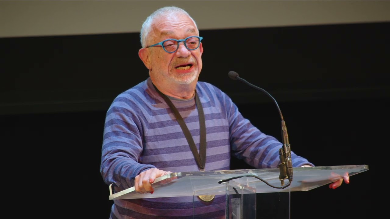 Рабих Аламеддин на финальных чтениях Национальной книжной премии 2025 года