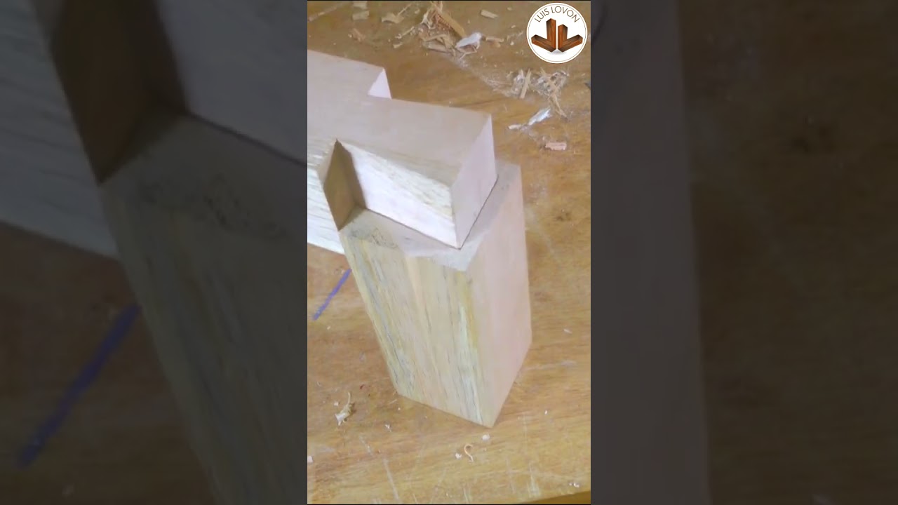 03 COLA DE MILANO Muy Facil  #diy #carpinteria  #tips - LUIS LOVON