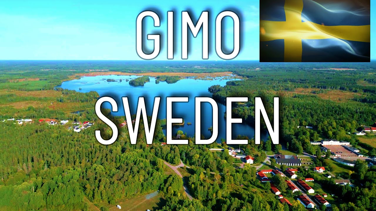 GIMO, SWEDEN Drönarflygning GIMO DAMM 2024