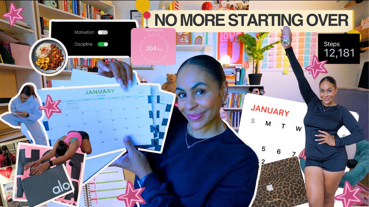 January Reset 📝 | getting back into a routine 🏋️‍♀️ 🖥️ - workouts, meals NEW GOALS - weekly vlog 01