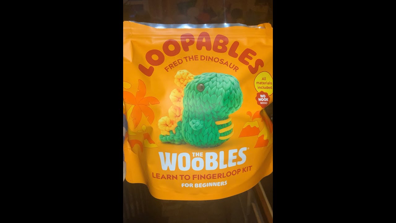 Woobles' Easy Peasy Extra Squeezy in LOOPABLES! HOW TO CROCHET WITH NO HOOK!